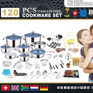 Outils de cuisine – ensemble de 120 pièces